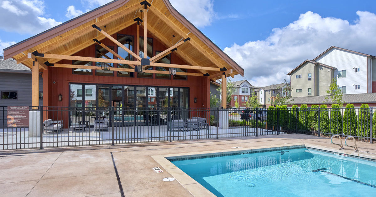 RISA Trailside Clubhouse in The Lodge Apartments