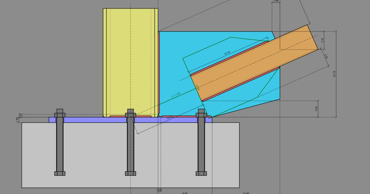 RISA Brace to Column Base Plate Design now Available