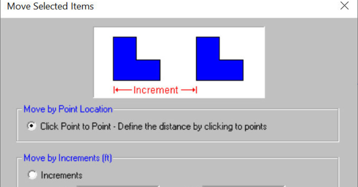 RISA Enhanced "Move" Tools in RISAFoundation