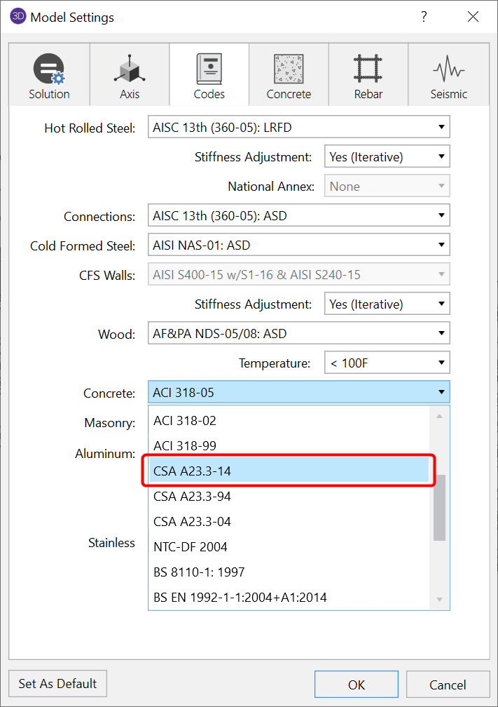 1 Code dropdown