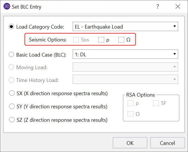 remove joint of seismic force acting points in risa 3d