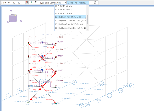 step by step guide moment frame risa 3d