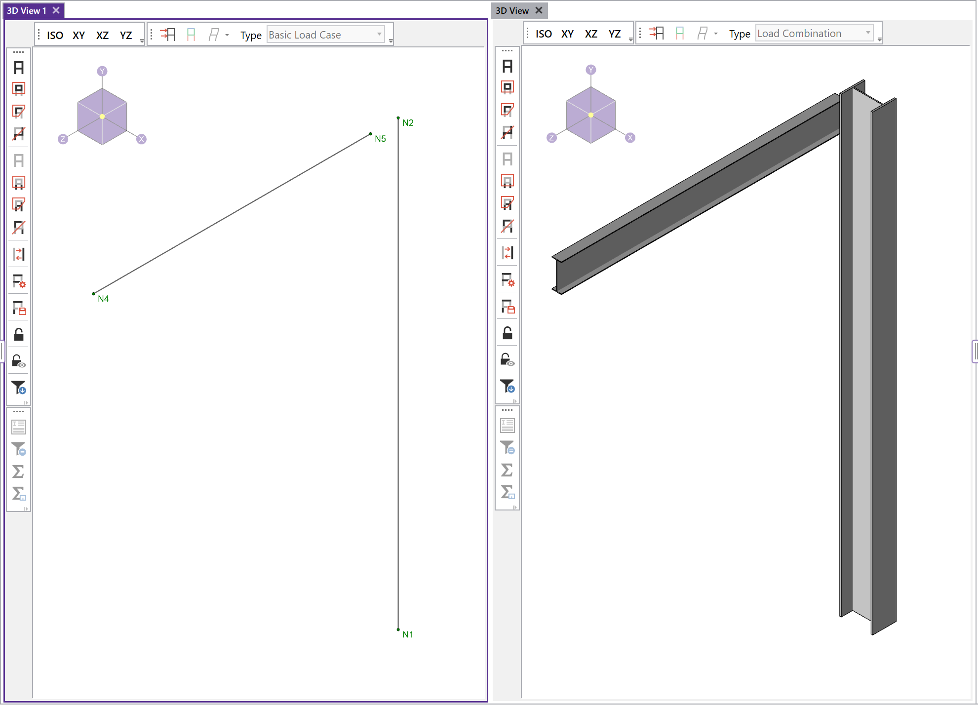 apply moment to center of plate risa 3d