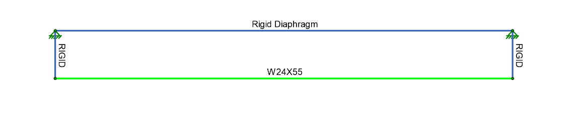 semi rigid diaphragm risa 3d