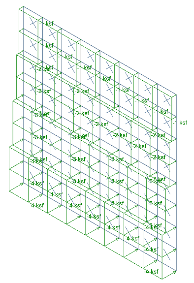 apply moment to center of plate risa 3d