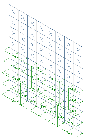 apply moment to center of plate risa 3d