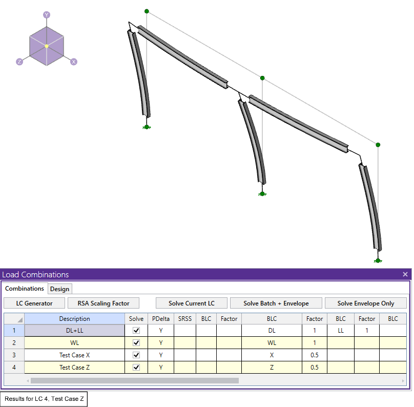 risa 3d failure tests