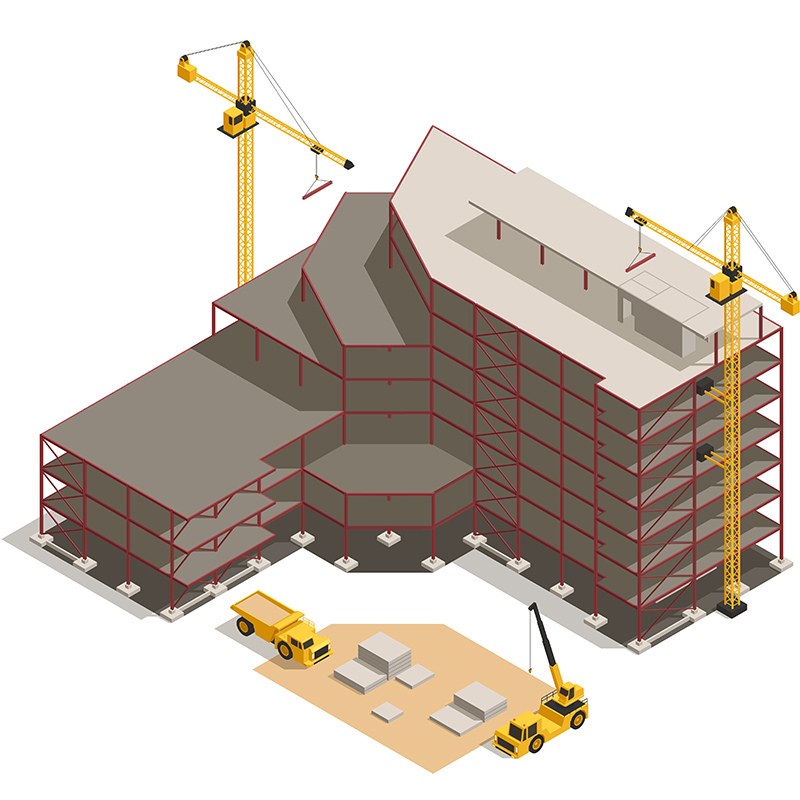 isometric-building-construction-vector