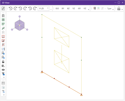 3D View workspace panel