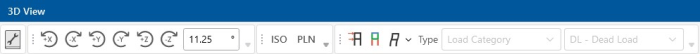 3D View Window Toolbar